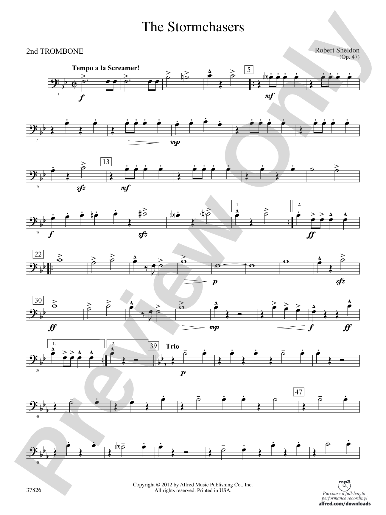 The Stormchasers: 2nd Trombone