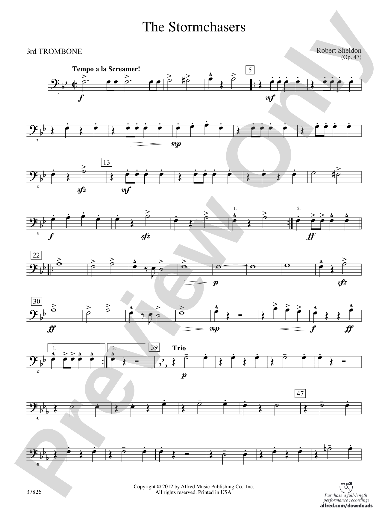 The Stormchasers: 3rd Trombone