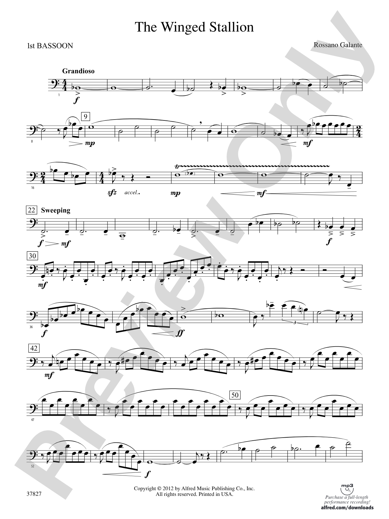 The Winged Stallion: Bassoon