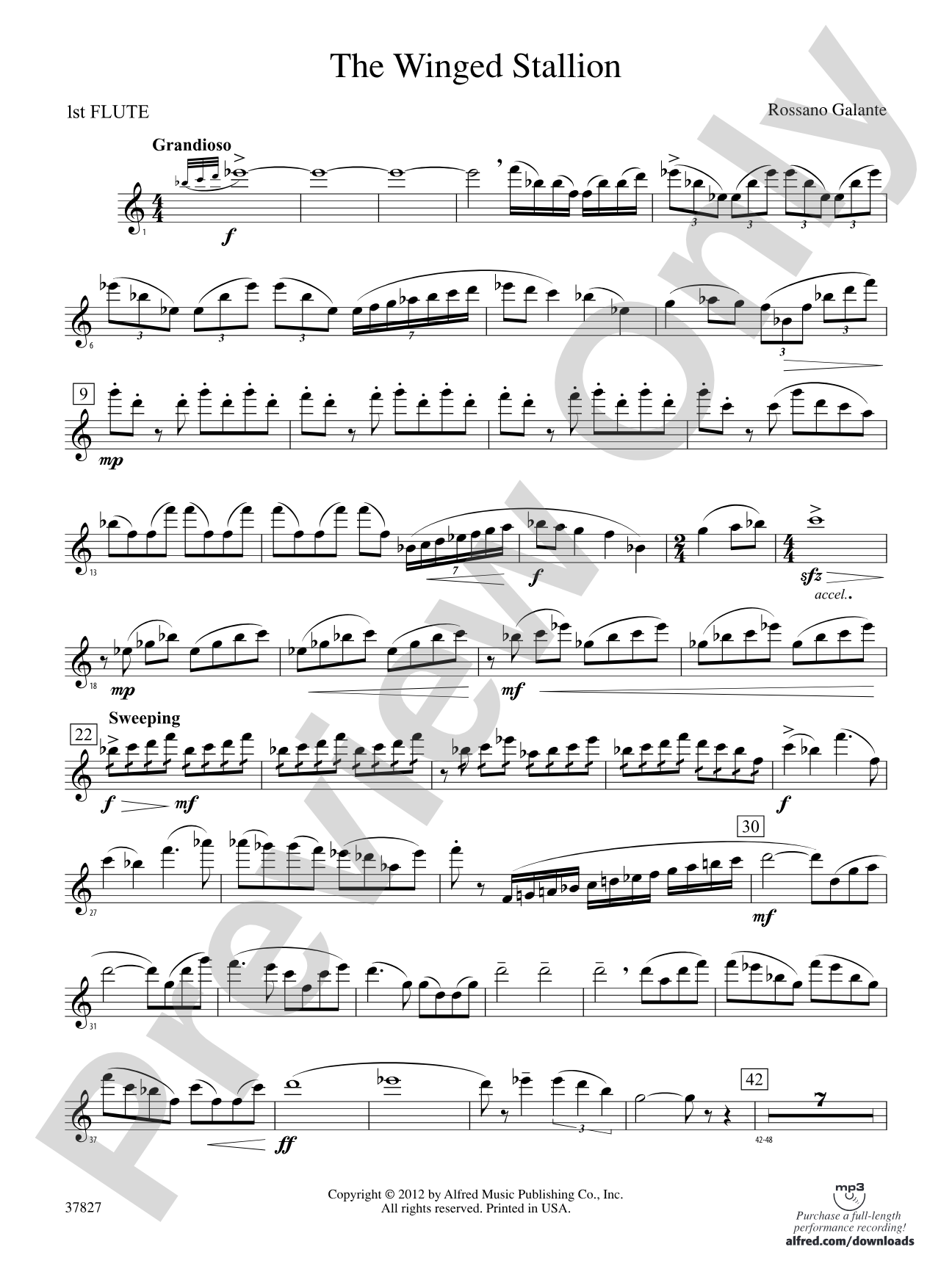 The Winged Stallion: Flute