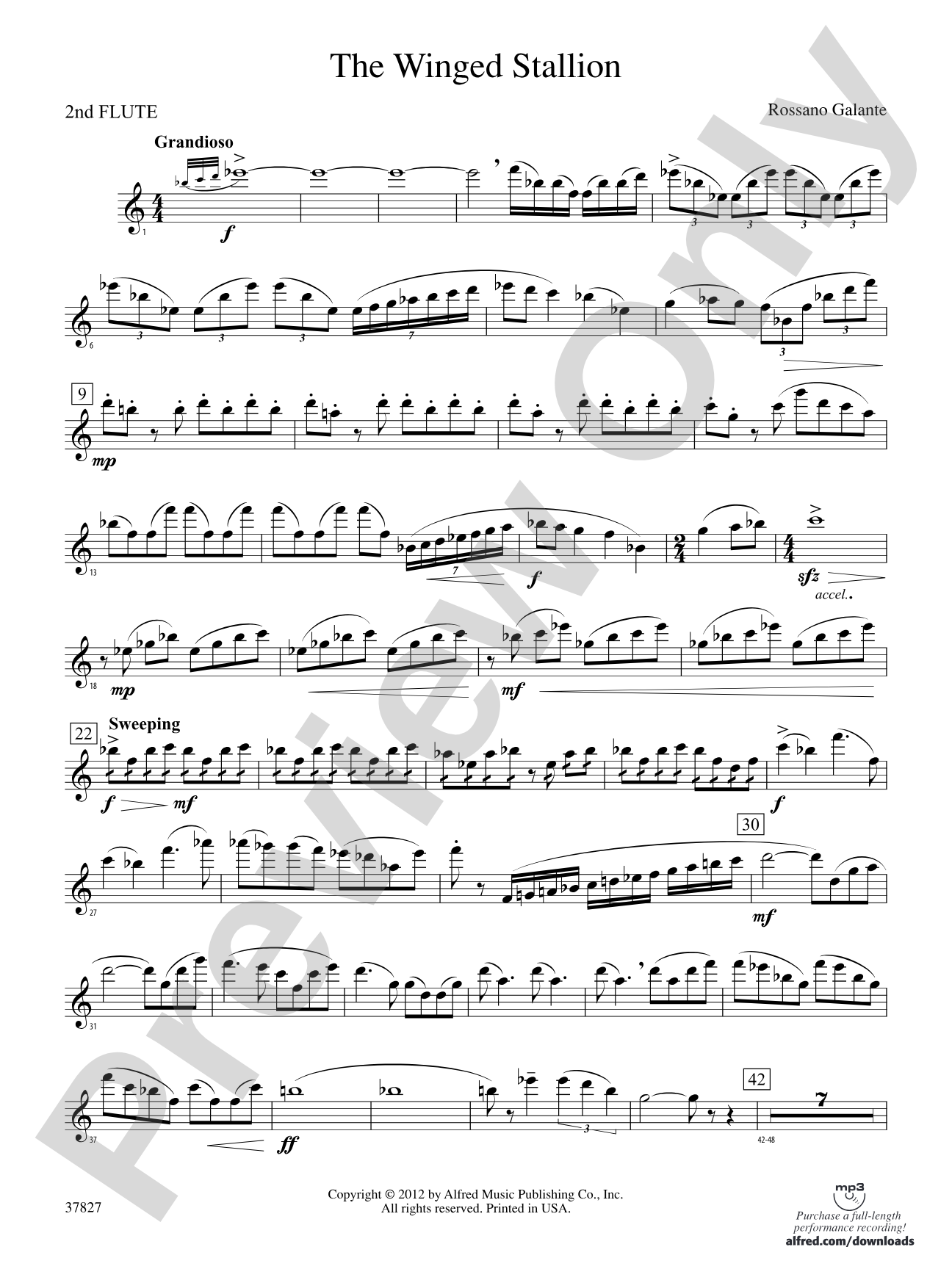 The Winged Stallion: 2nd Flute