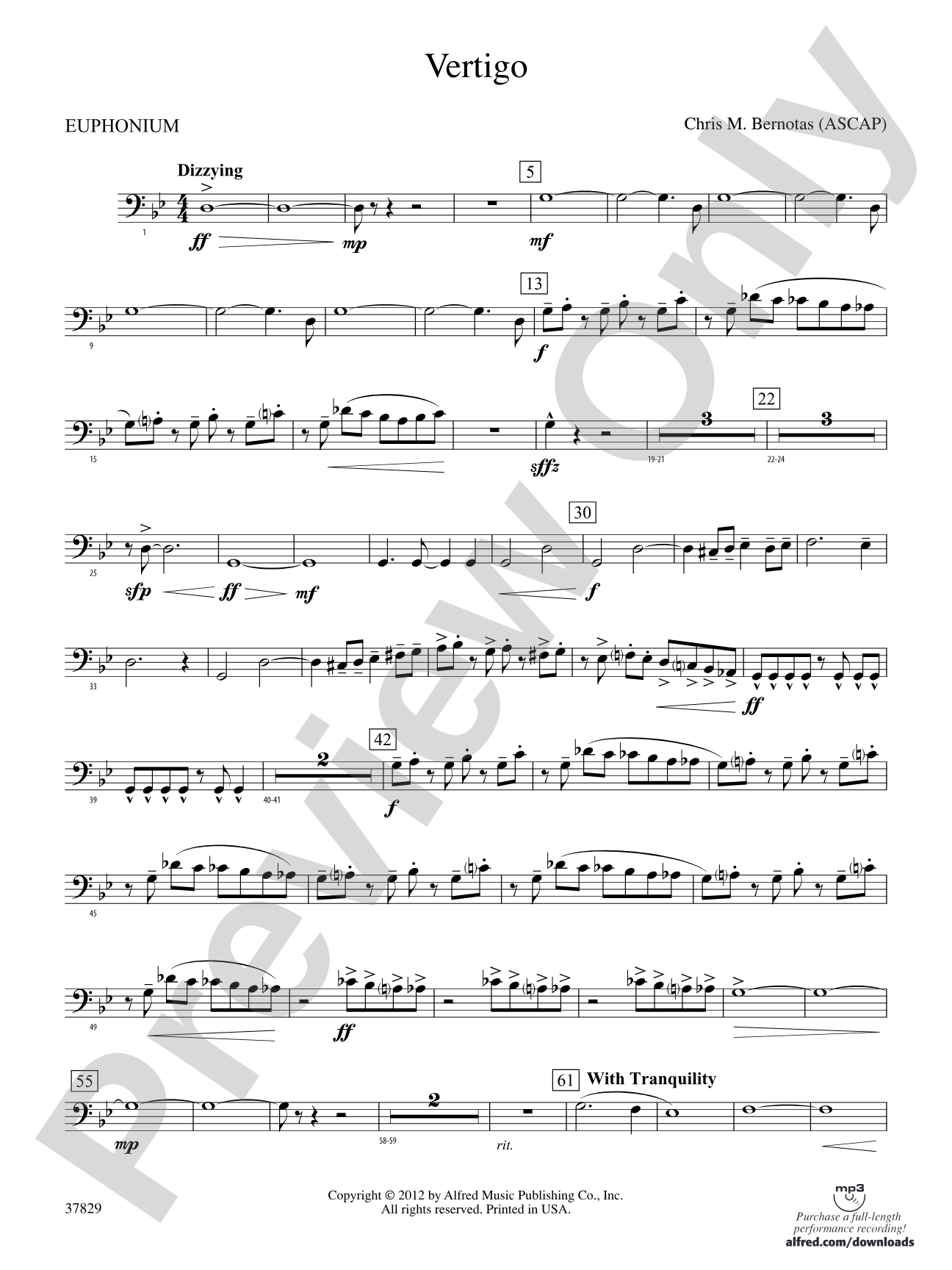 Vertigo: Baritone B.C.