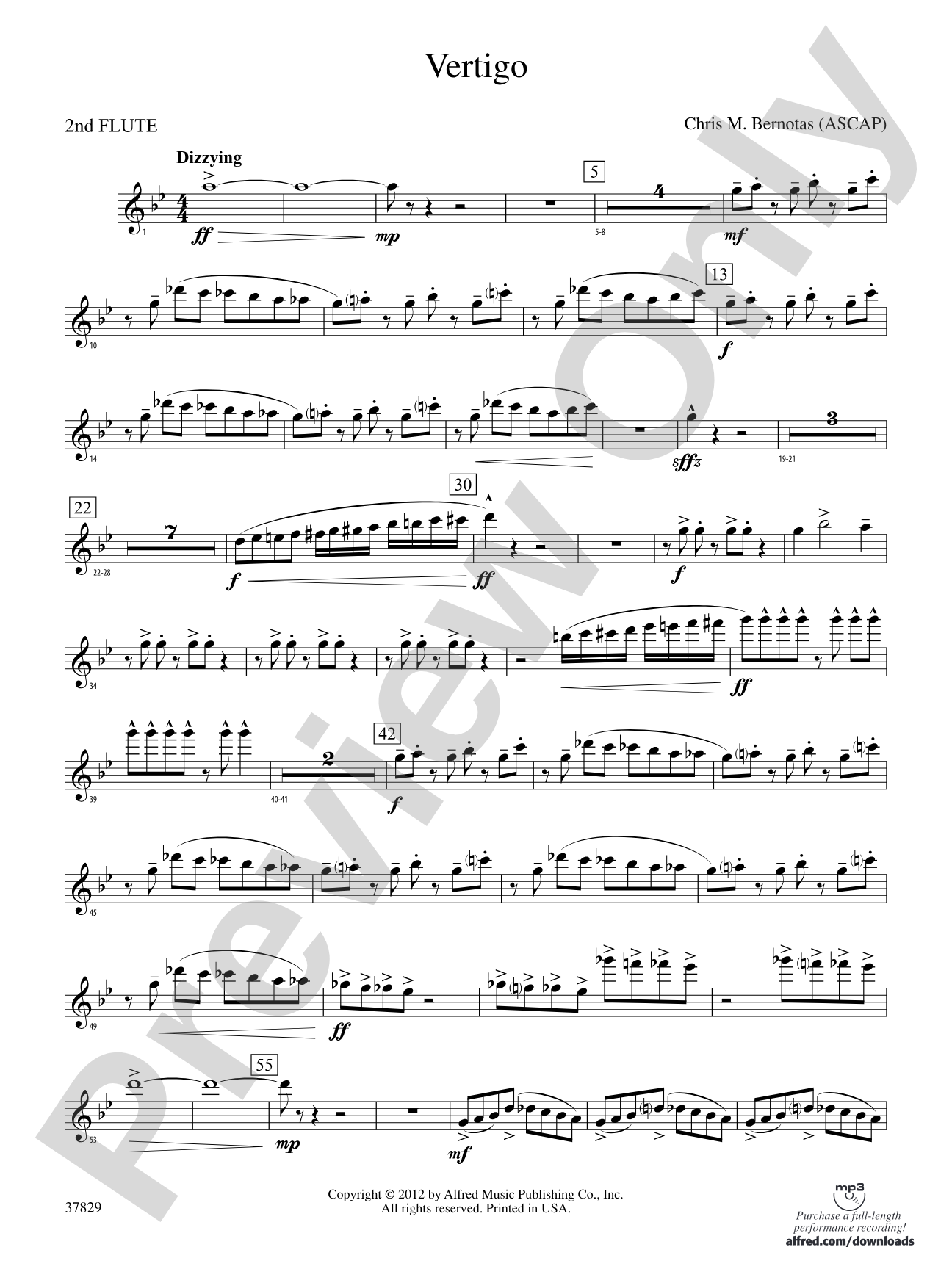 Vertigo: 2nd Flute