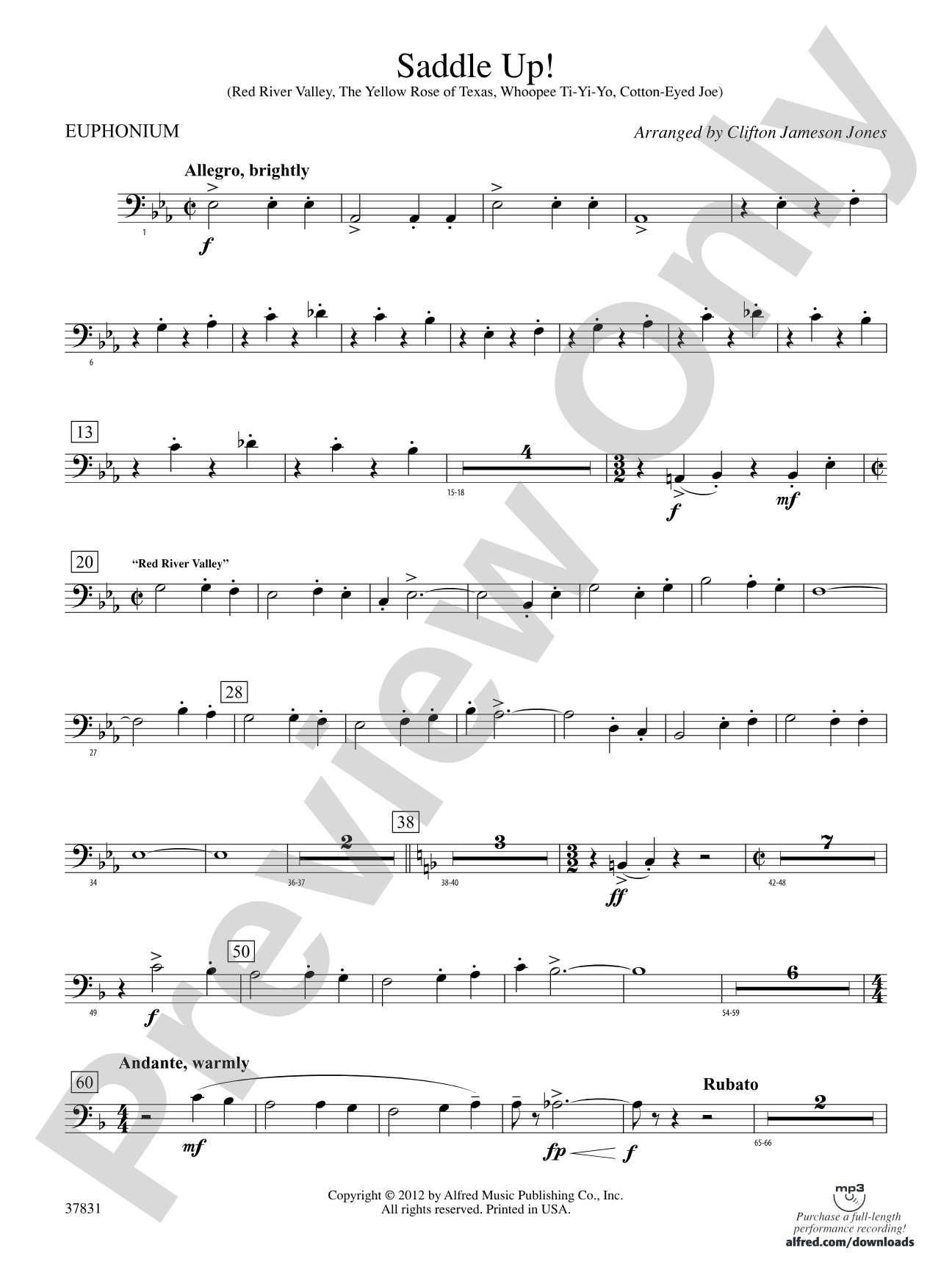 Saddle Up!: Baritone B.C.