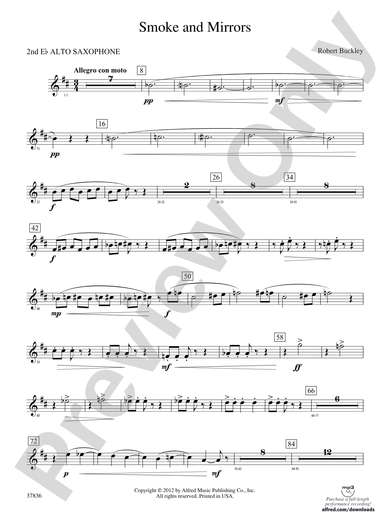 Smoke and Mirrors: 2nd E-flat Alto Saxophone