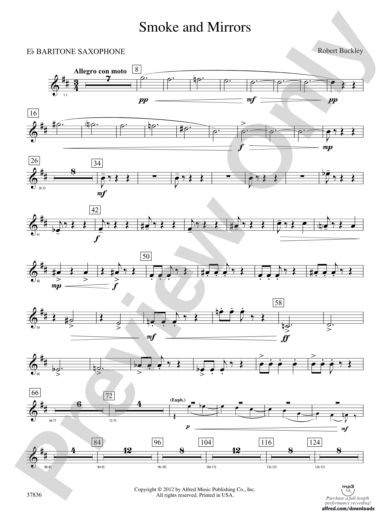 Smoke and Mirrors: E-flat Baritone Saxophone