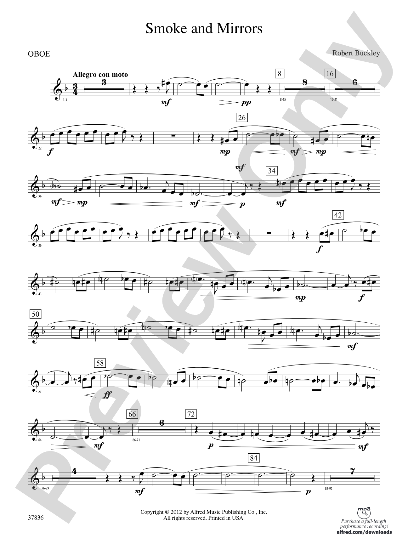 Smoke and Mirrors: Oboe