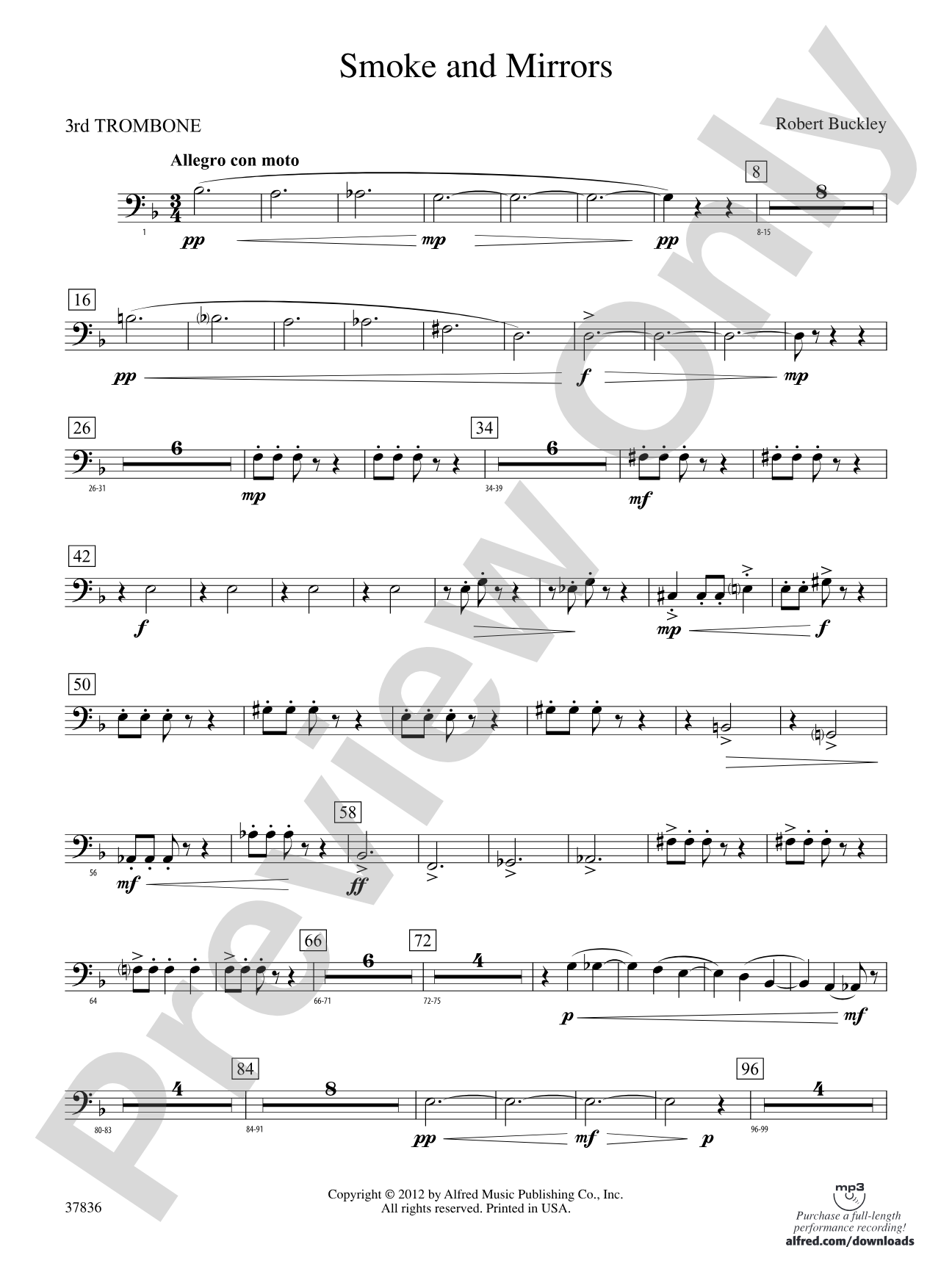 Smoke and Mirrors: 3rd Trombone