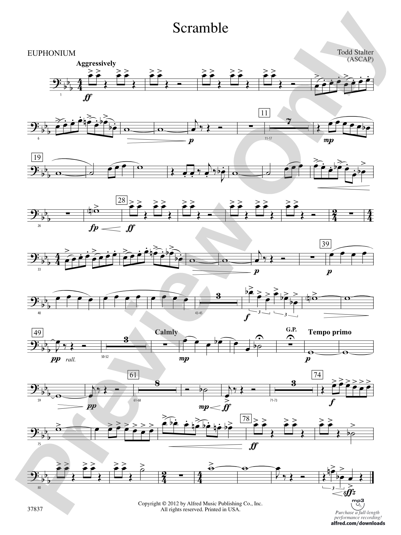 Scramble: Baritone B.C.