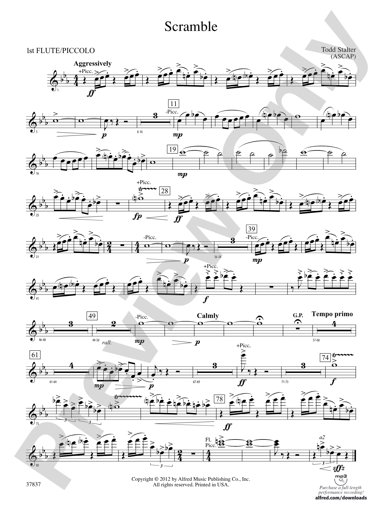 Scramble: Flute
