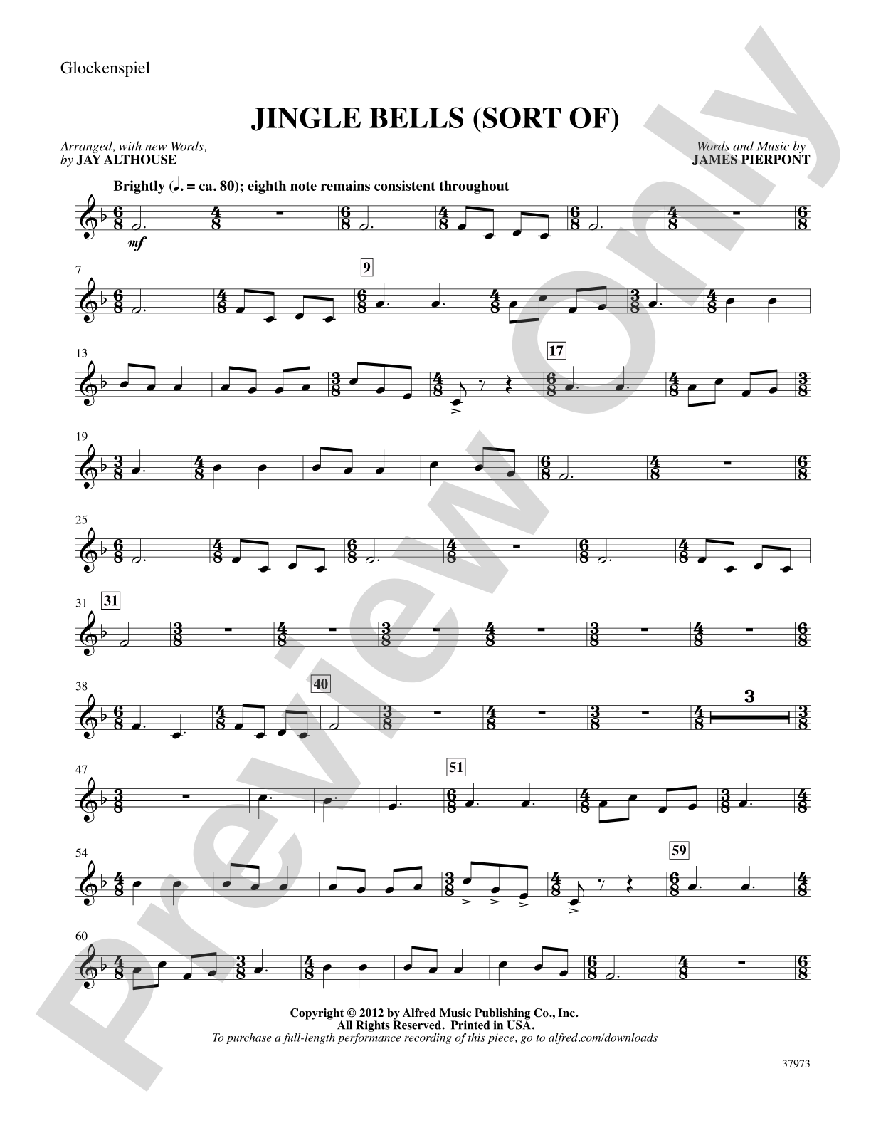 Jingle Bells (Sort Of): Bells: Choral SoundPax