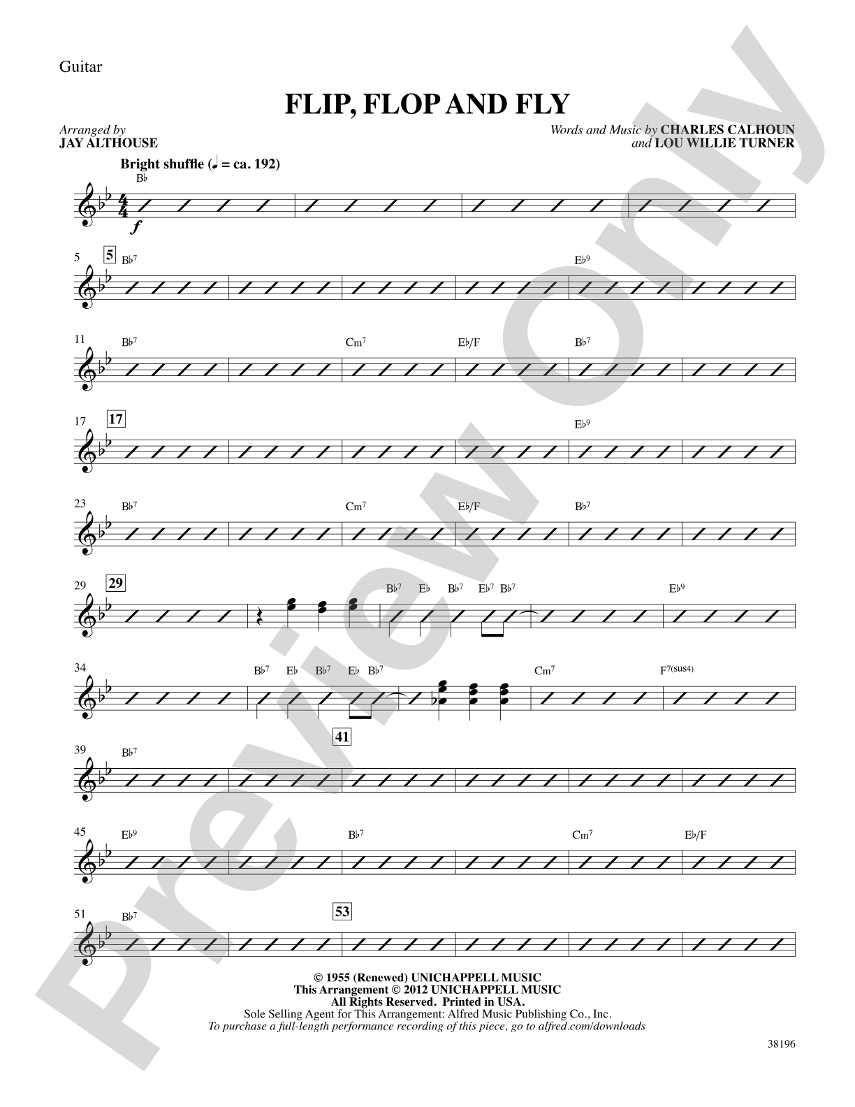 Flip, Flop and Fly: Guitar: Choral SoundPax