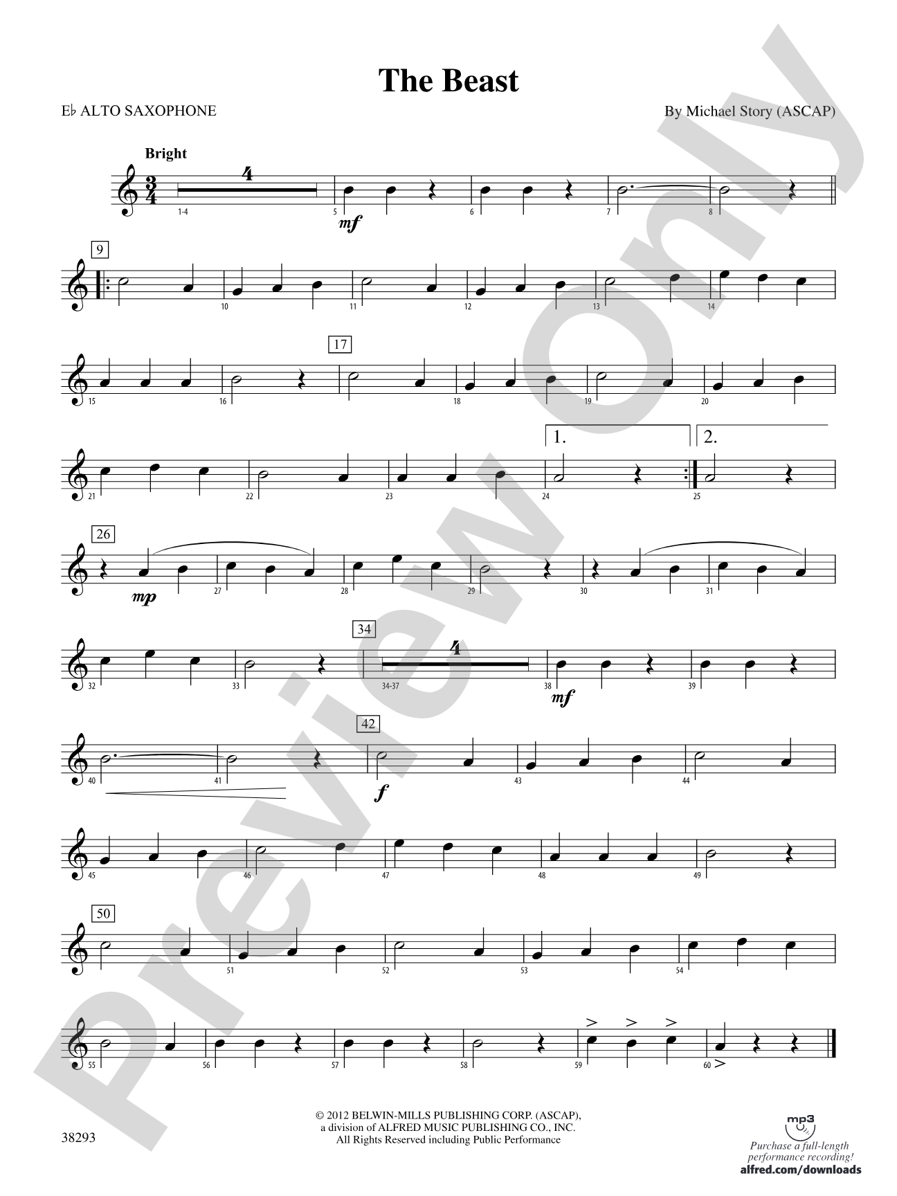 The Beast: E-flat Alto Saxophone