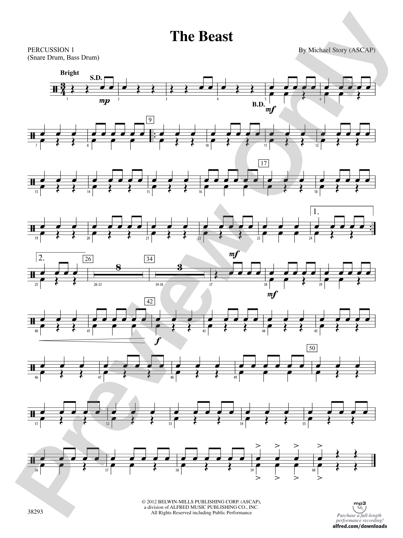 The Beast: 1st Percussion