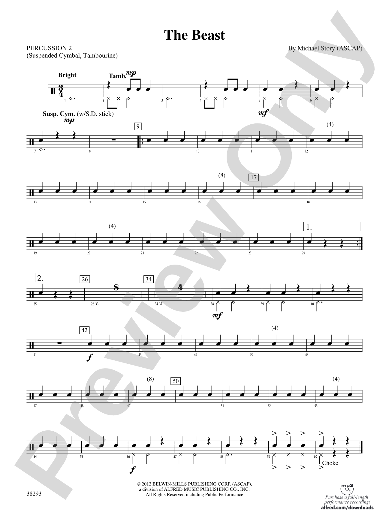 The Beast: 2nd Percussion