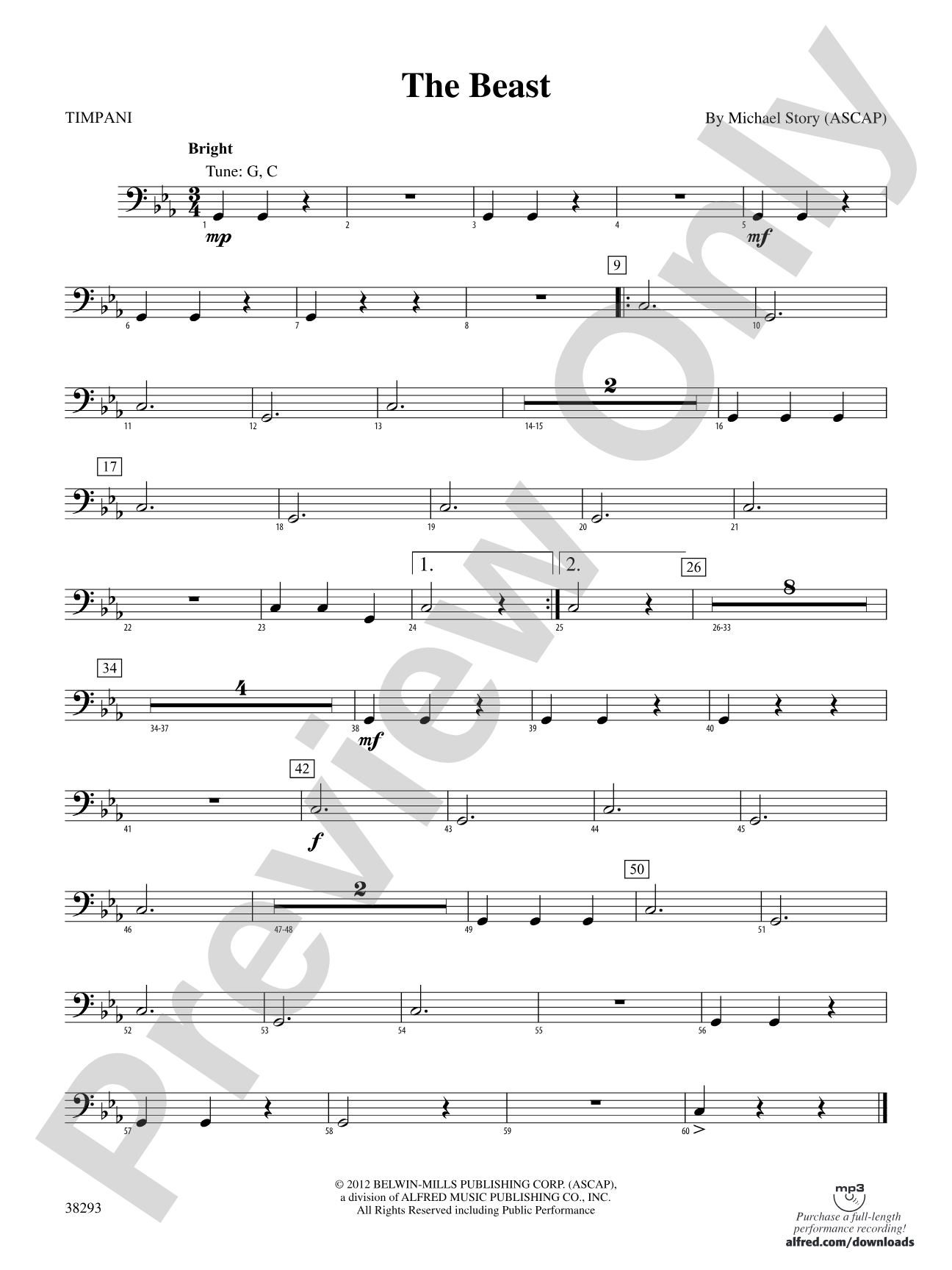 The Beast: Timpani