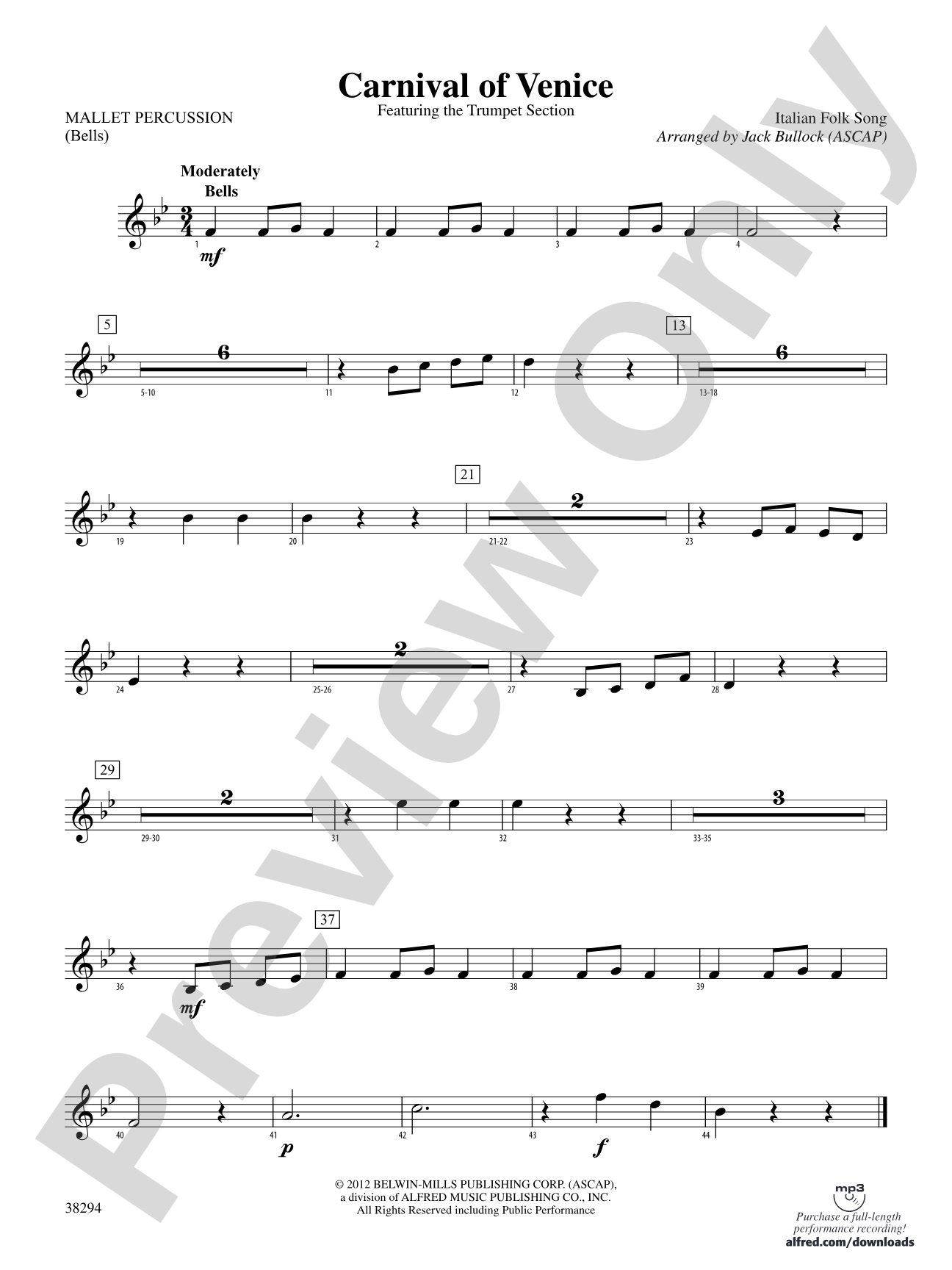 Carnival of Venice: Mallets