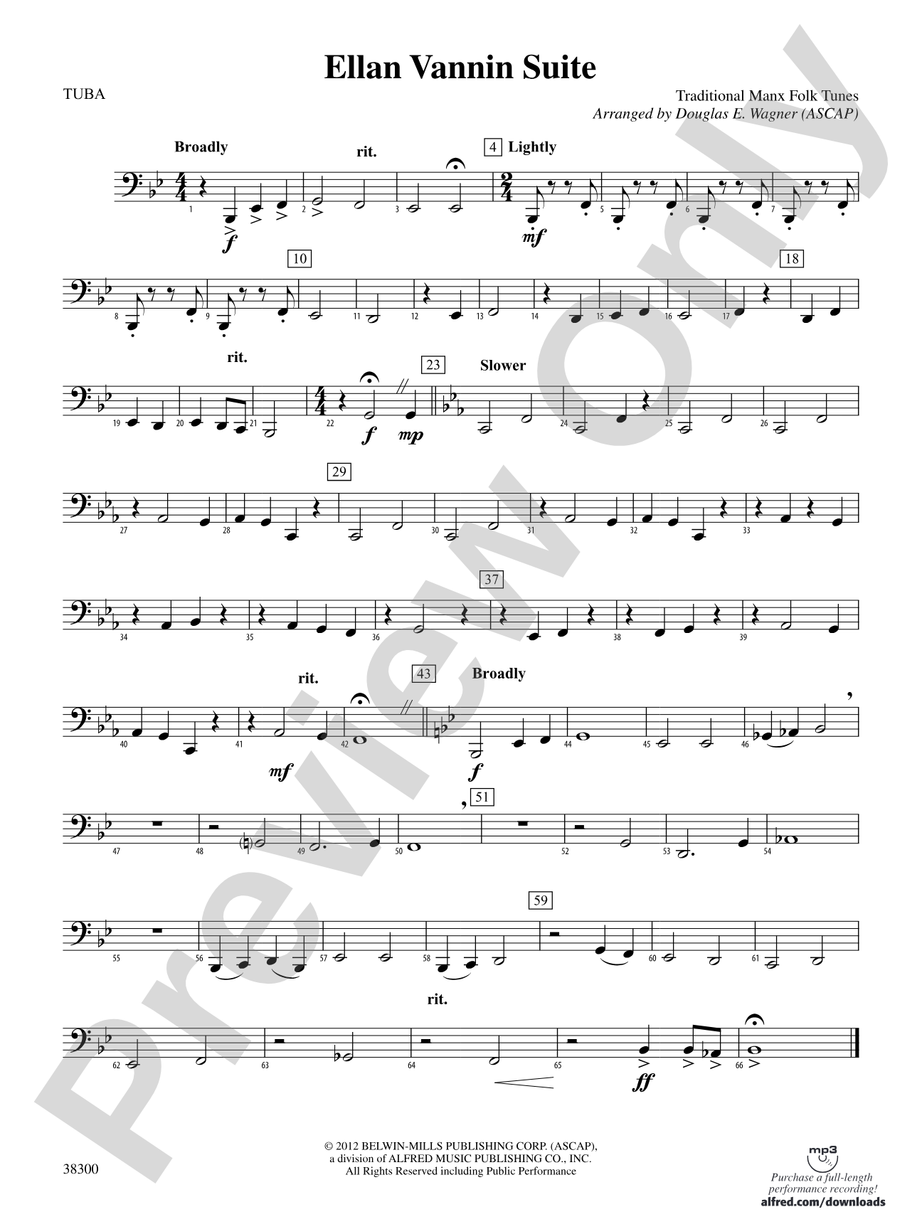 Ellan Vannin Suite: Tuba