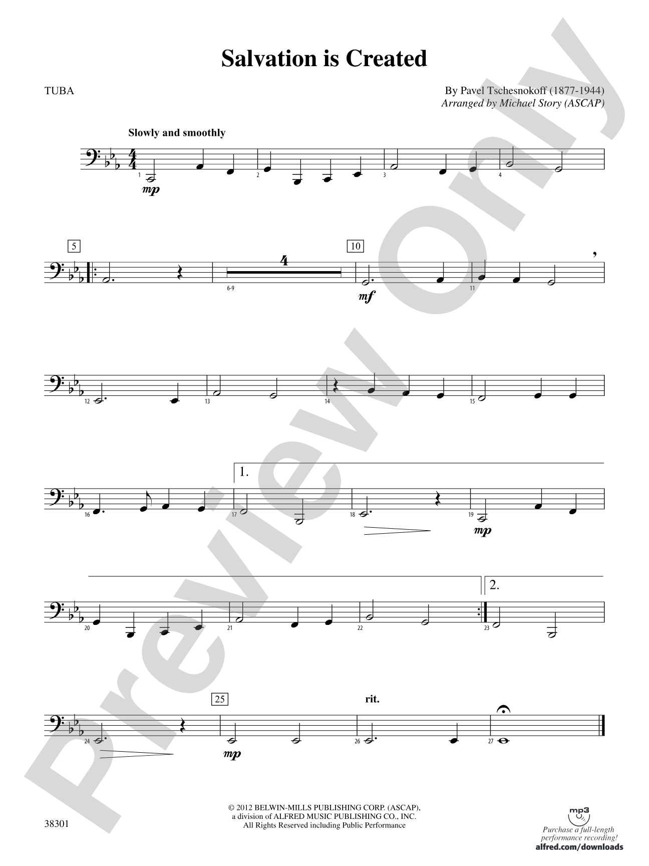 Salvation Is Created: Tuba