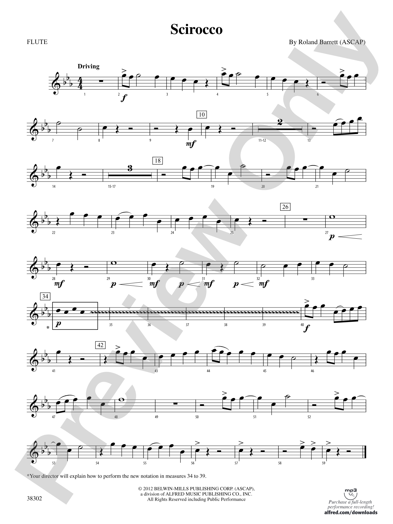 Scirocco: Flute