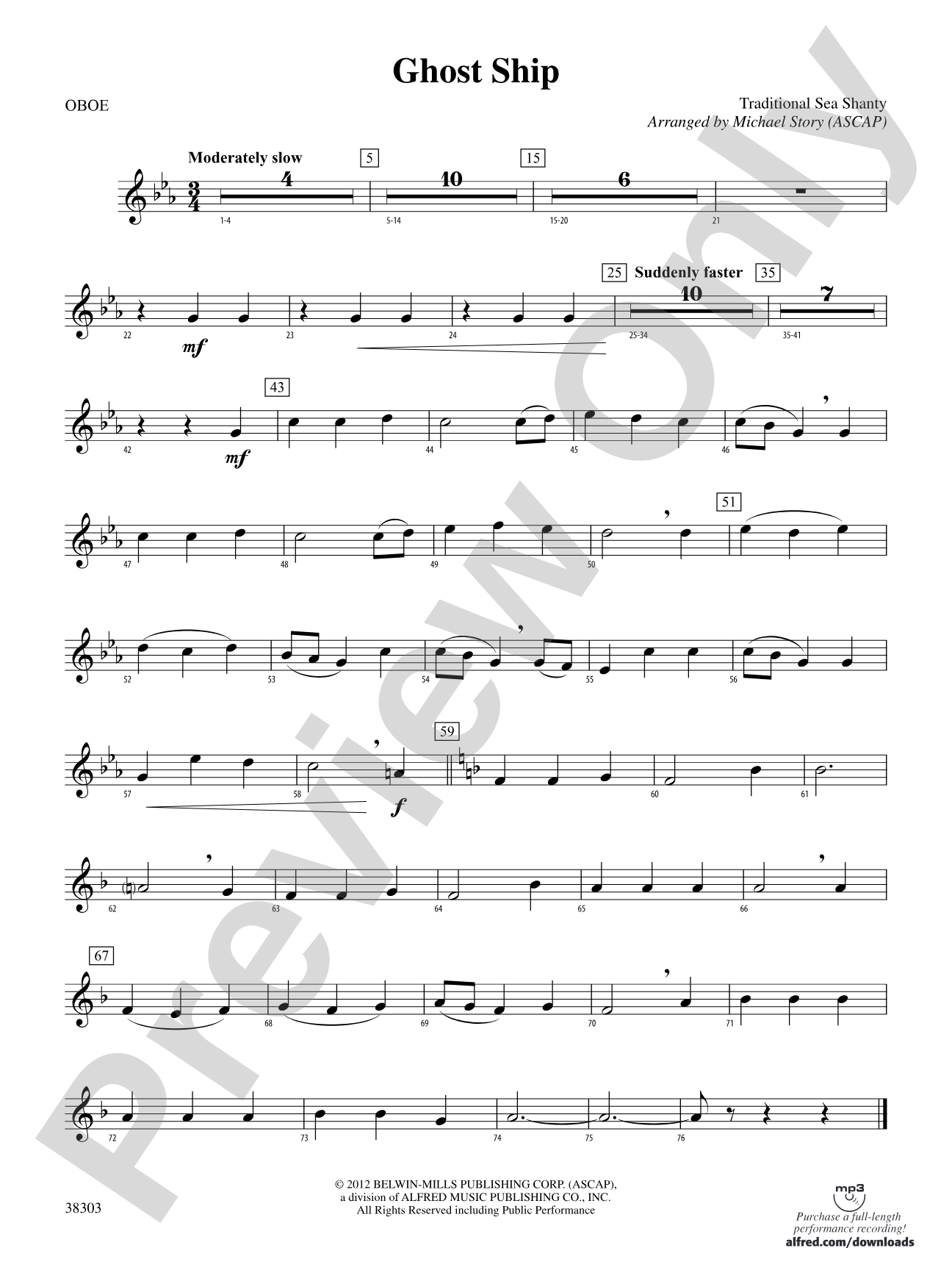 Ghost Ship: Oboe