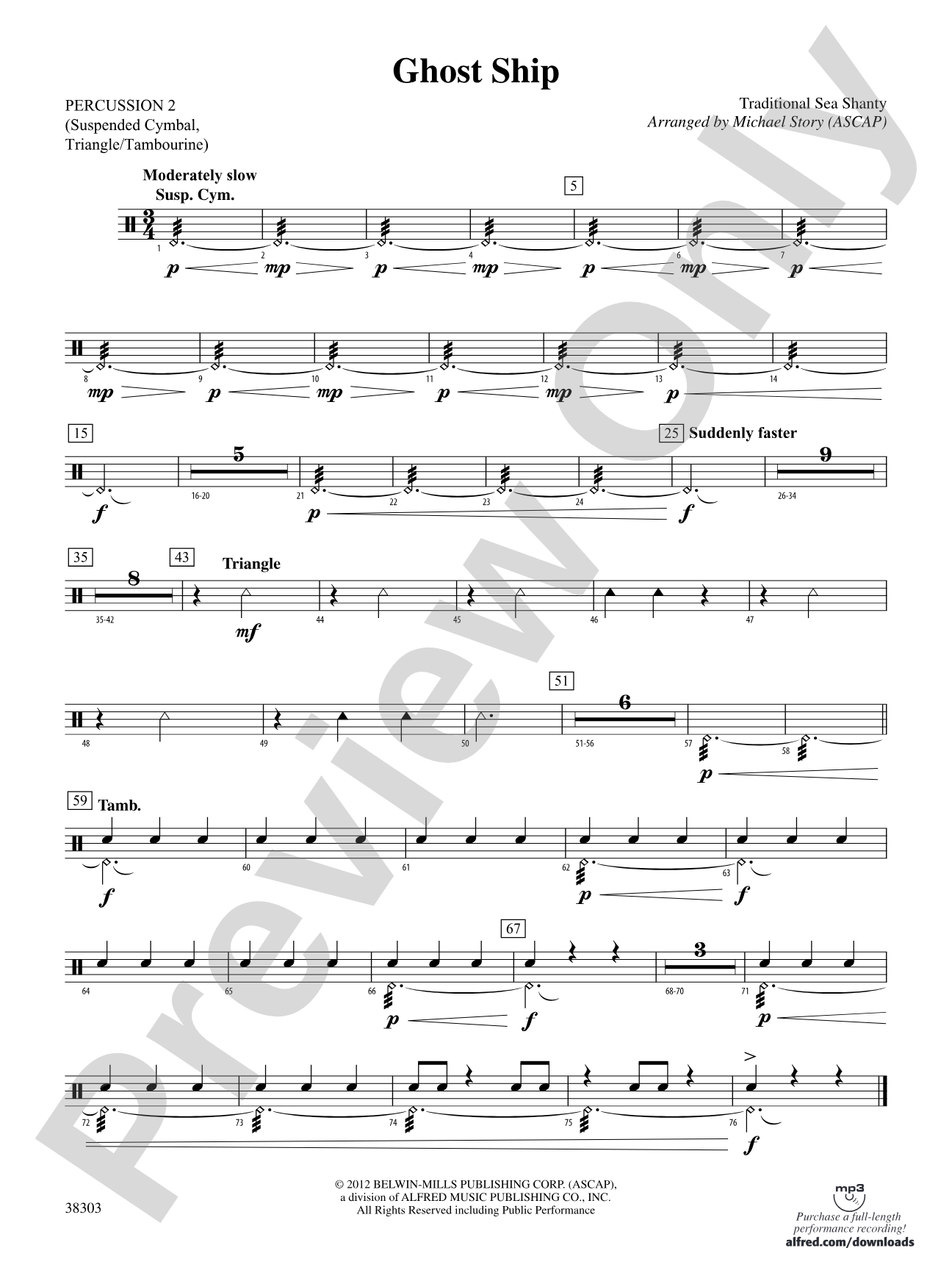 Ghost Ship: 2nd Percussion