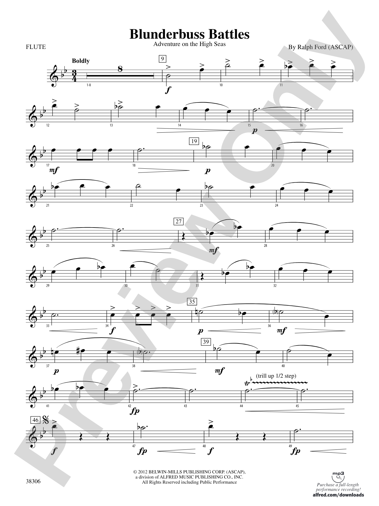 Blunderbuss Battles: Flute