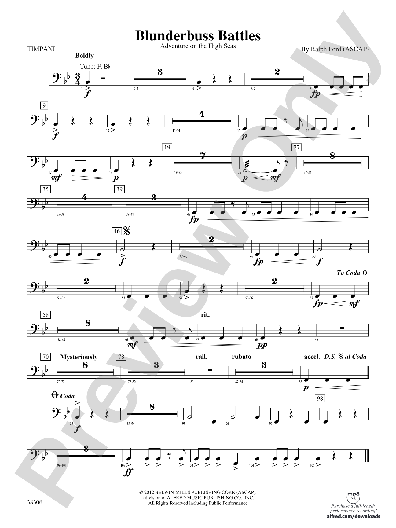Blunderbuss Battles: Timpani