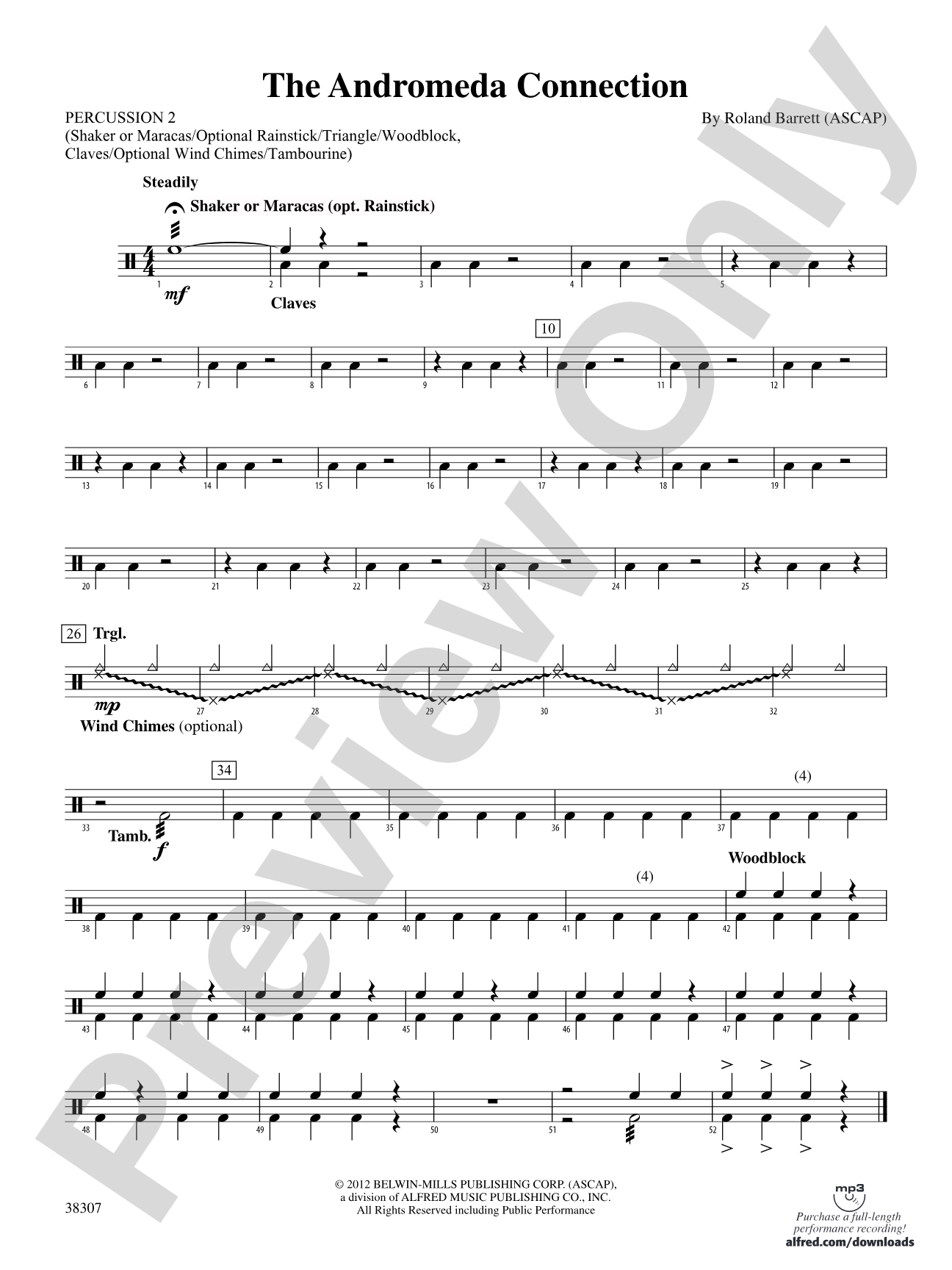 The Andromeda Connection: 2nd Percussion