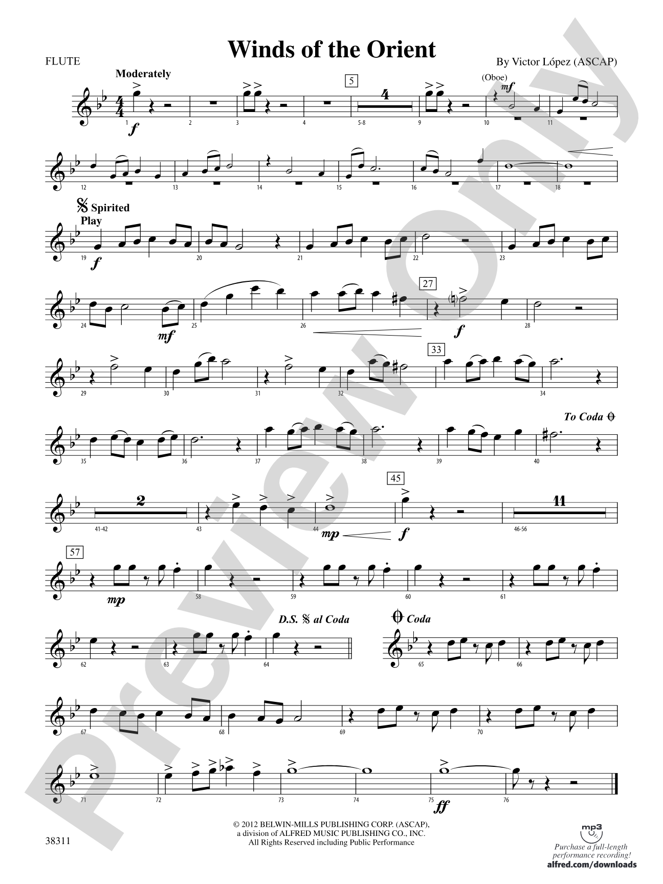 Winds of the Orient: Flute