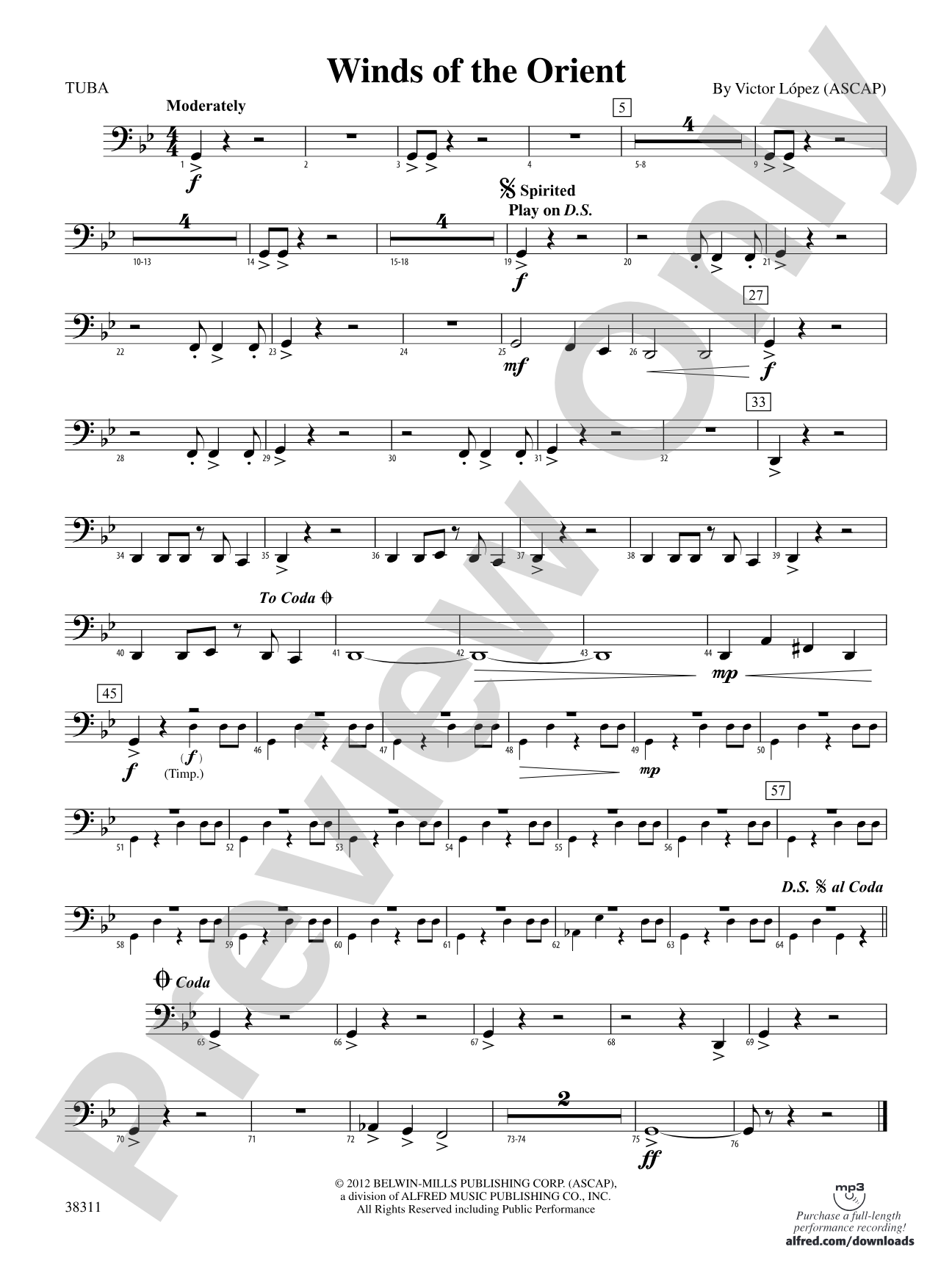 Winds of the Orient: Tuba