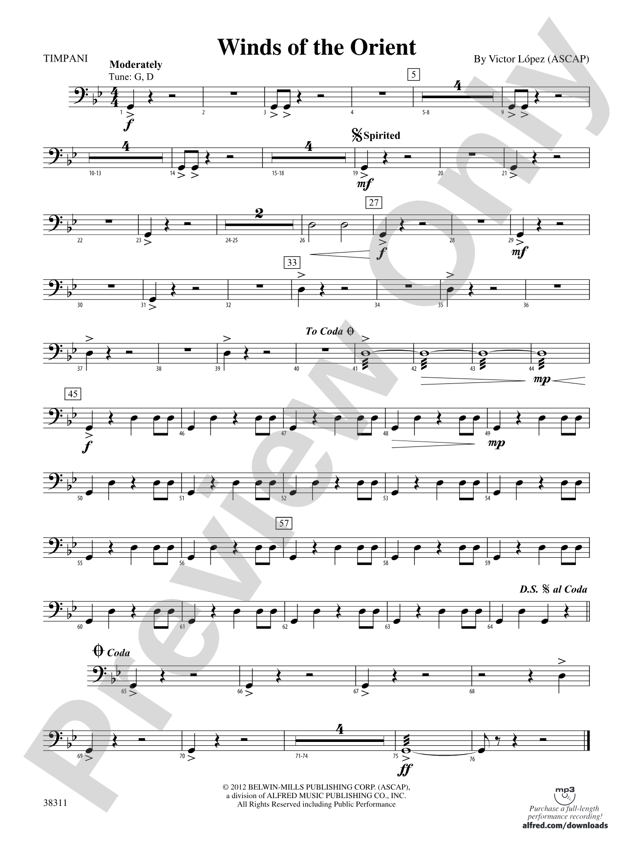 Winds of the Orient: Timpani
