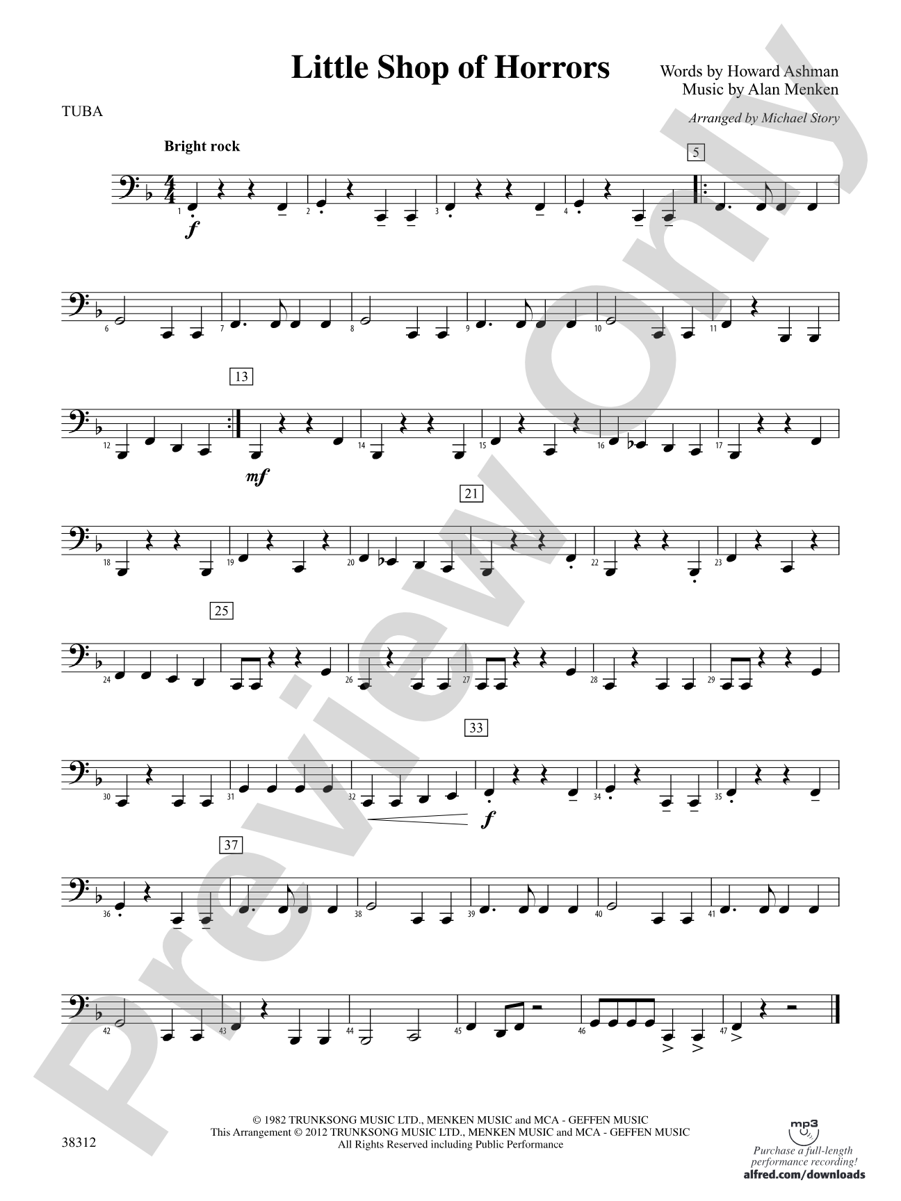 Little Shop of Horrors: Tuba