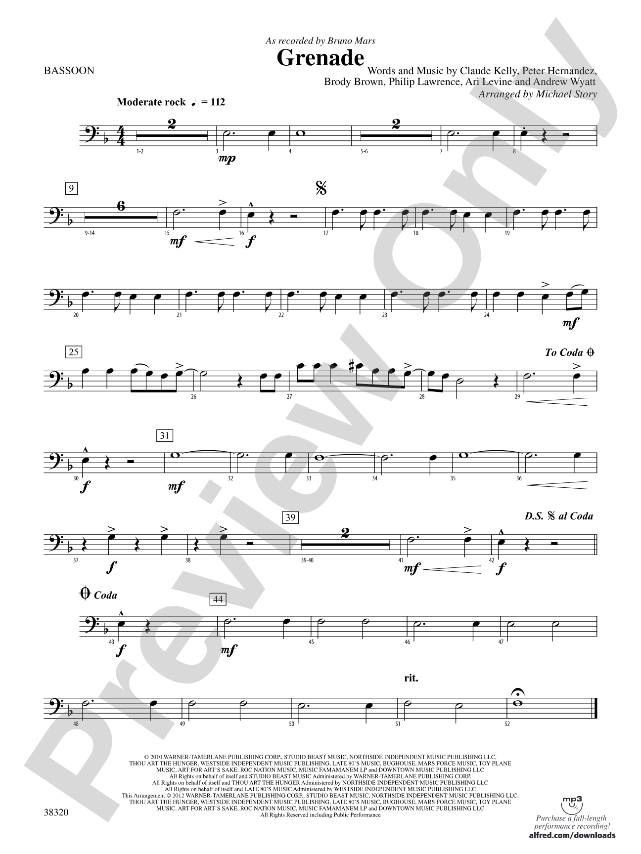 Grenade: Bassoon