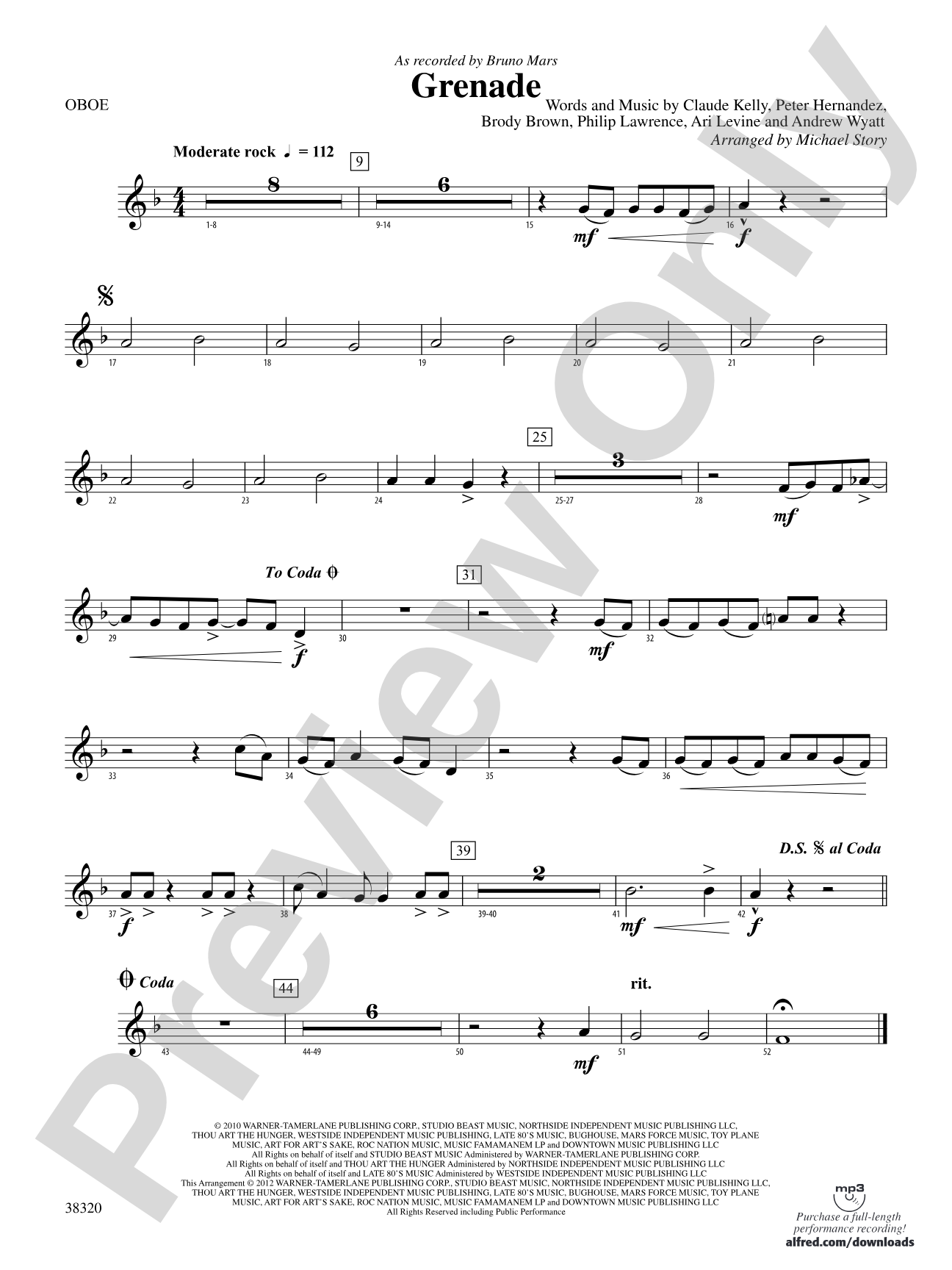 Grenade: Oboe