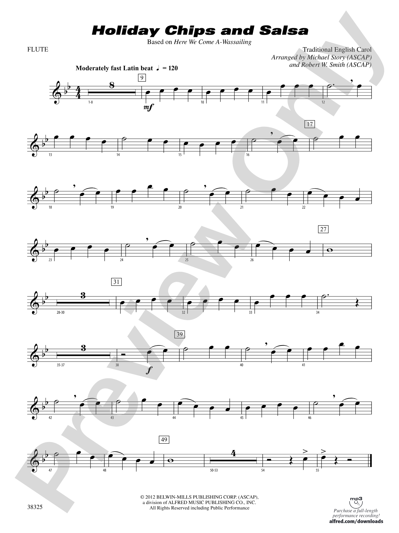 Holiday Chips and Salsa: Flute