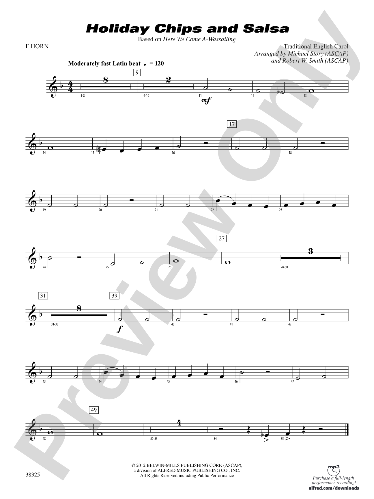 Holiday Chips and Salsa: 1st F Horn