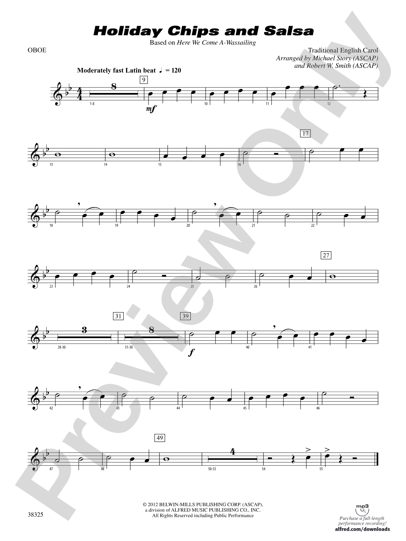 Holiday Chips and Salsa: Oboe