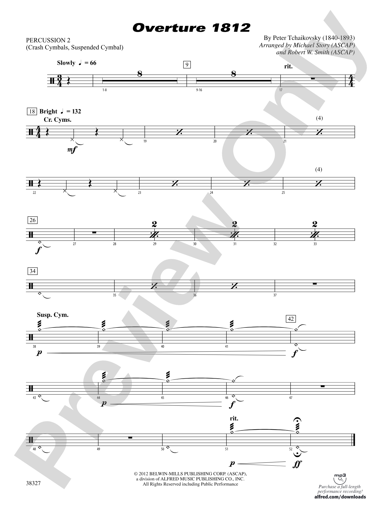 Overture 1812: 2nd Percussion