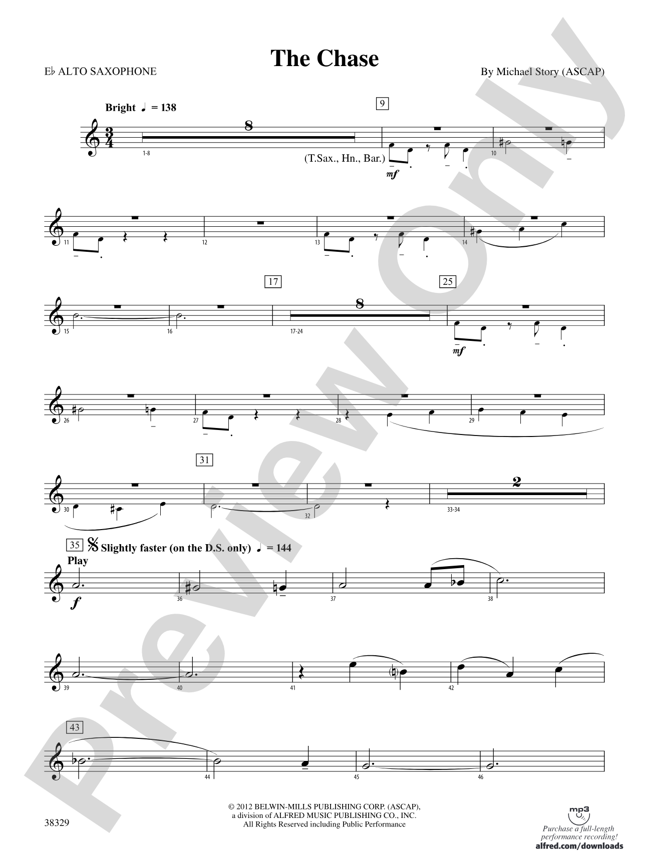 The Chase: E-flat Alto Saxophone