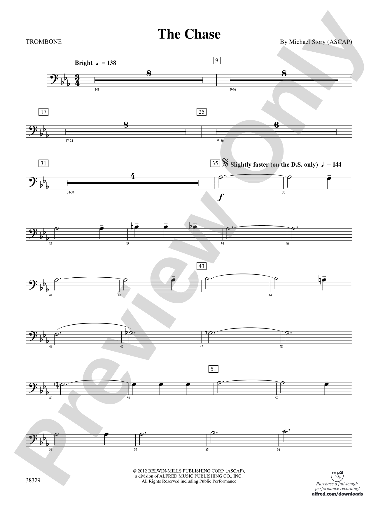 The Chase: 1st Trombone