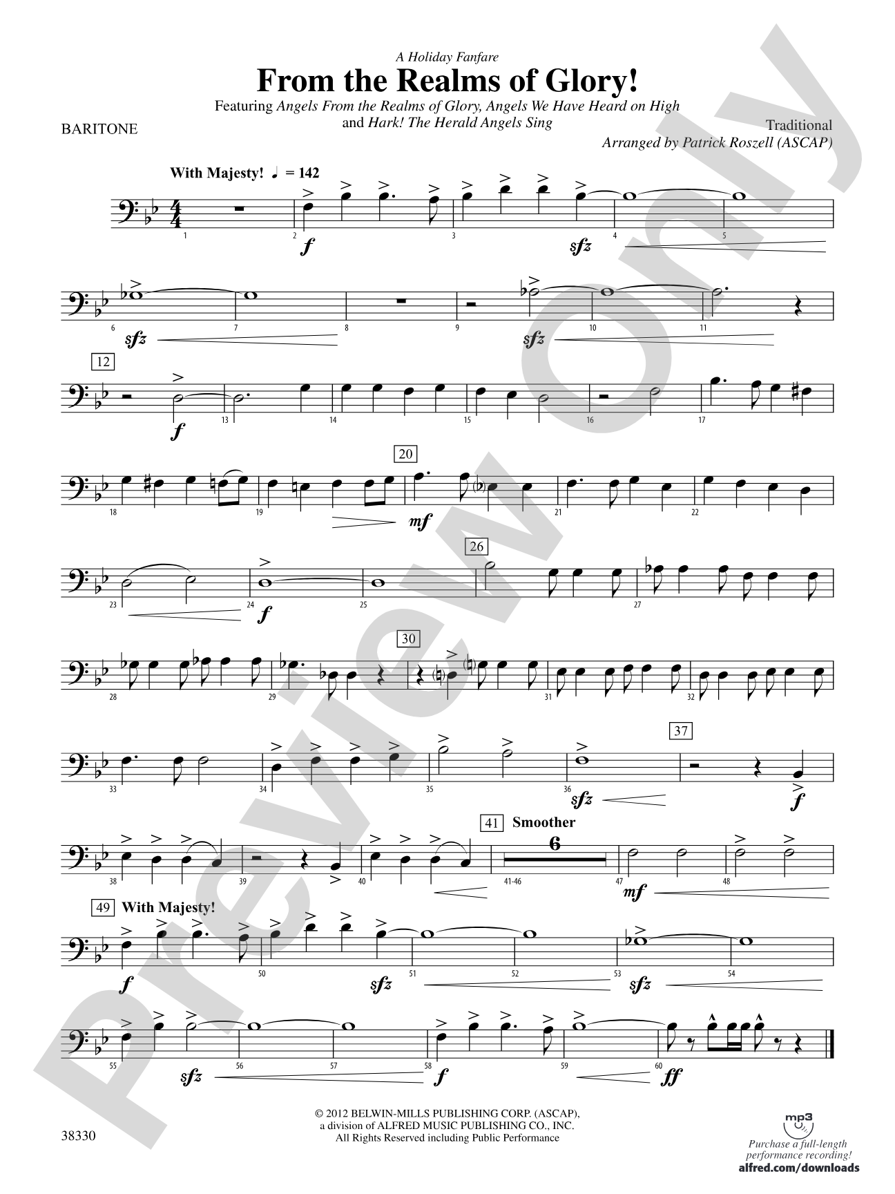 From the Realms of Glory!: Baritone B.C.