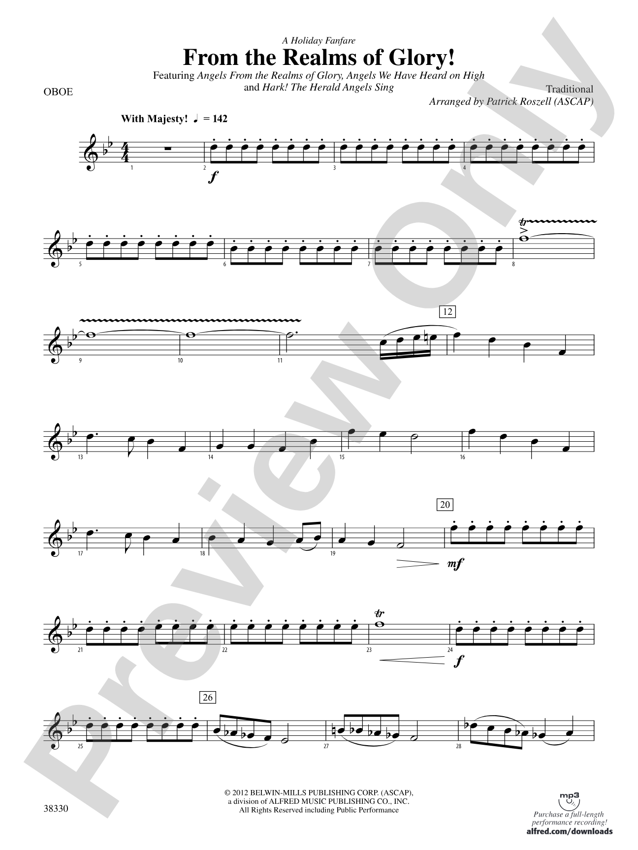 From the Realms of Glory!: Oboe
