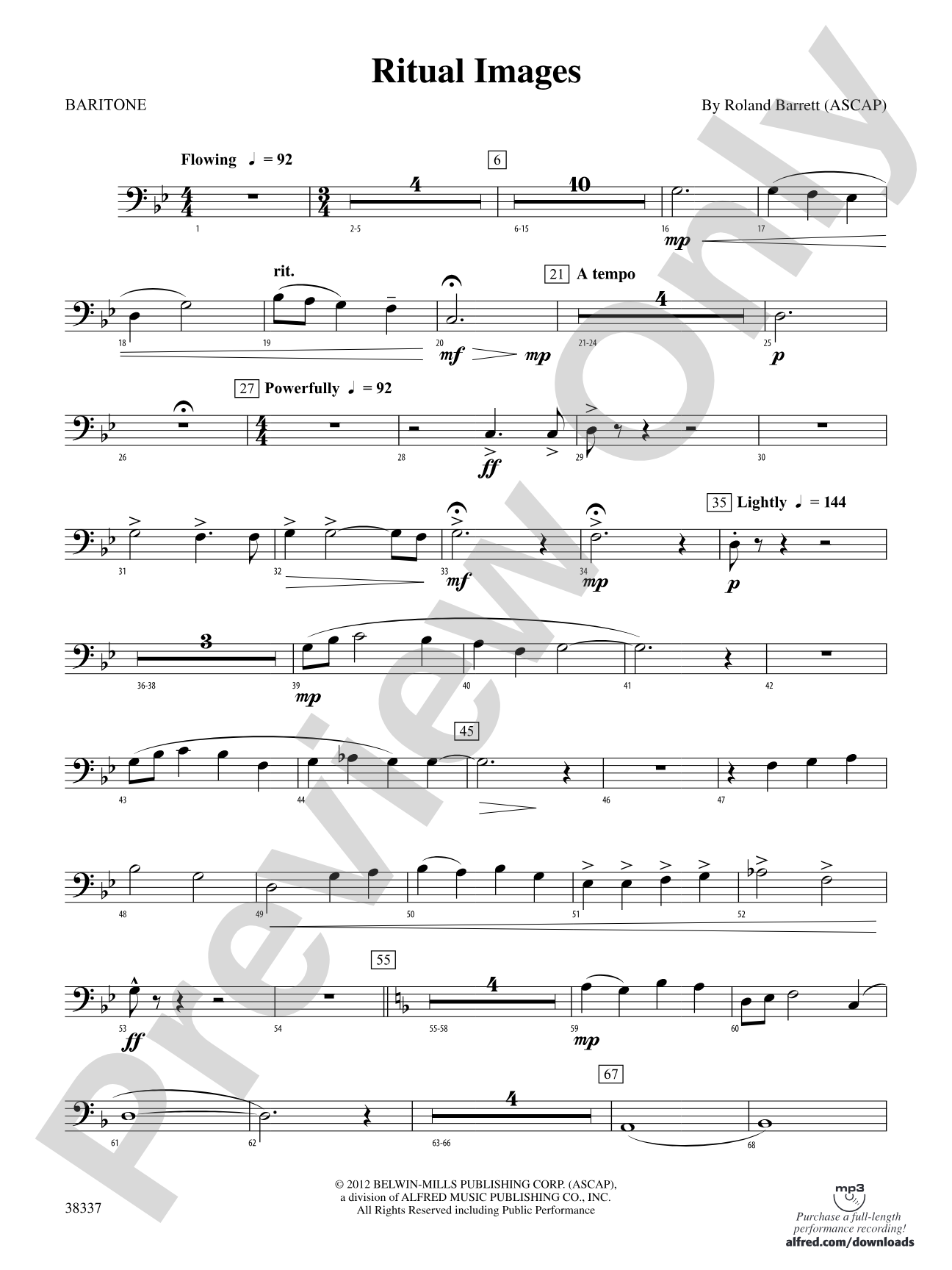 Ritual Images: Baritone B.C.