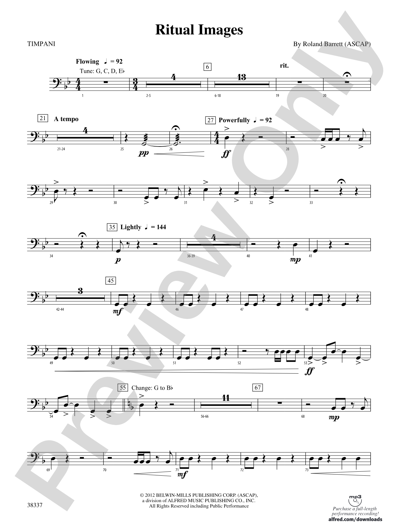 Ritual Images: Timpani