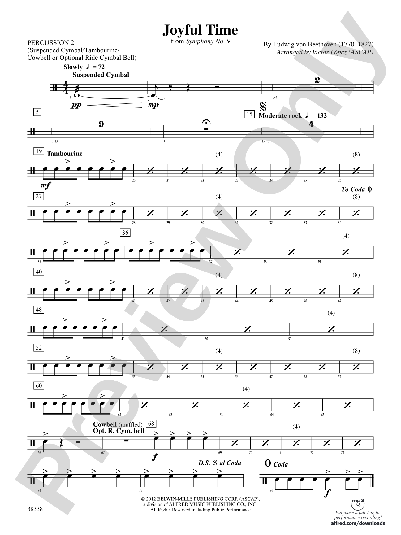 Joyful Time: 2nd Percussion