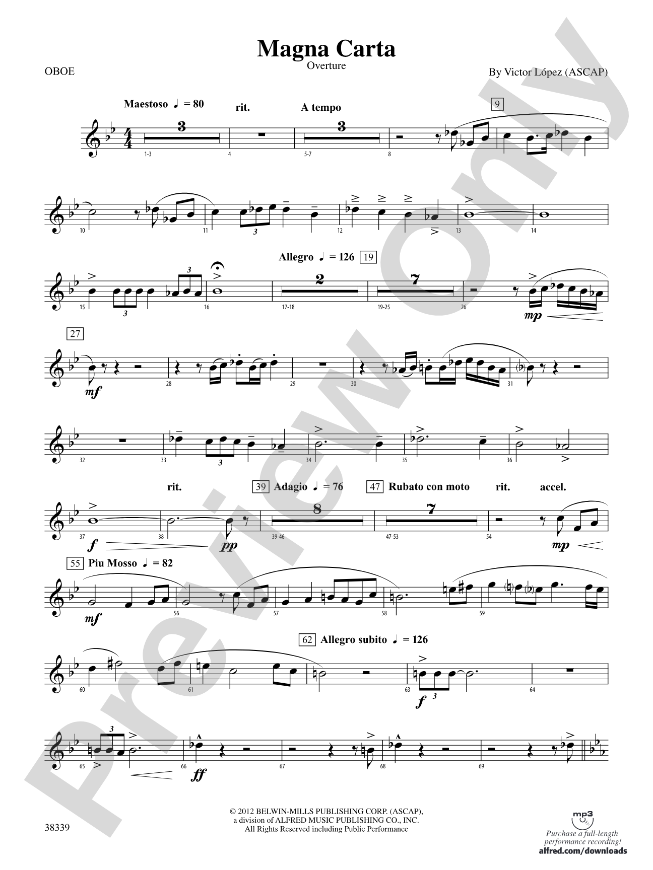 Magna Carta: Oboe