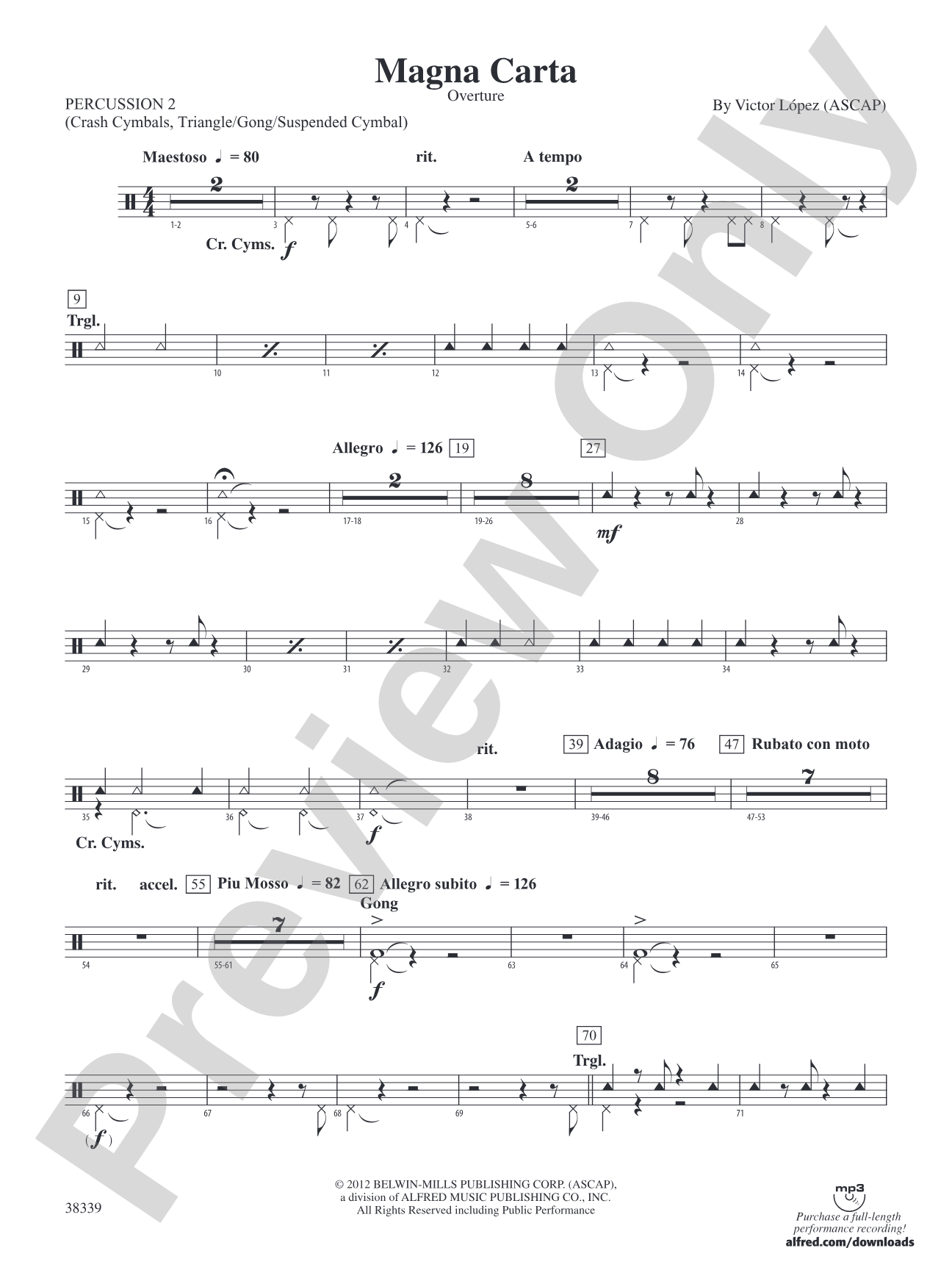 Magna Carta: 2nd Percussion