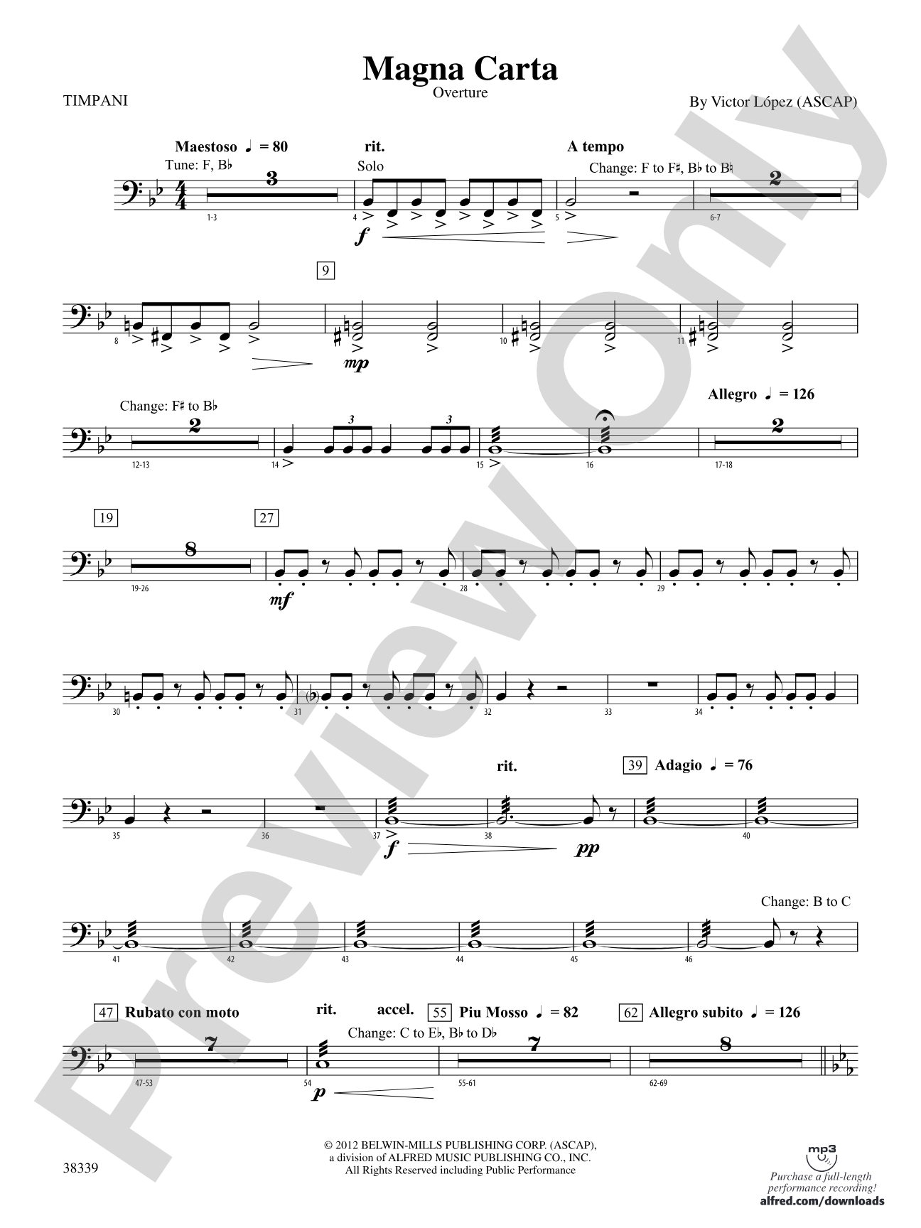 Magna Carta: Timpani