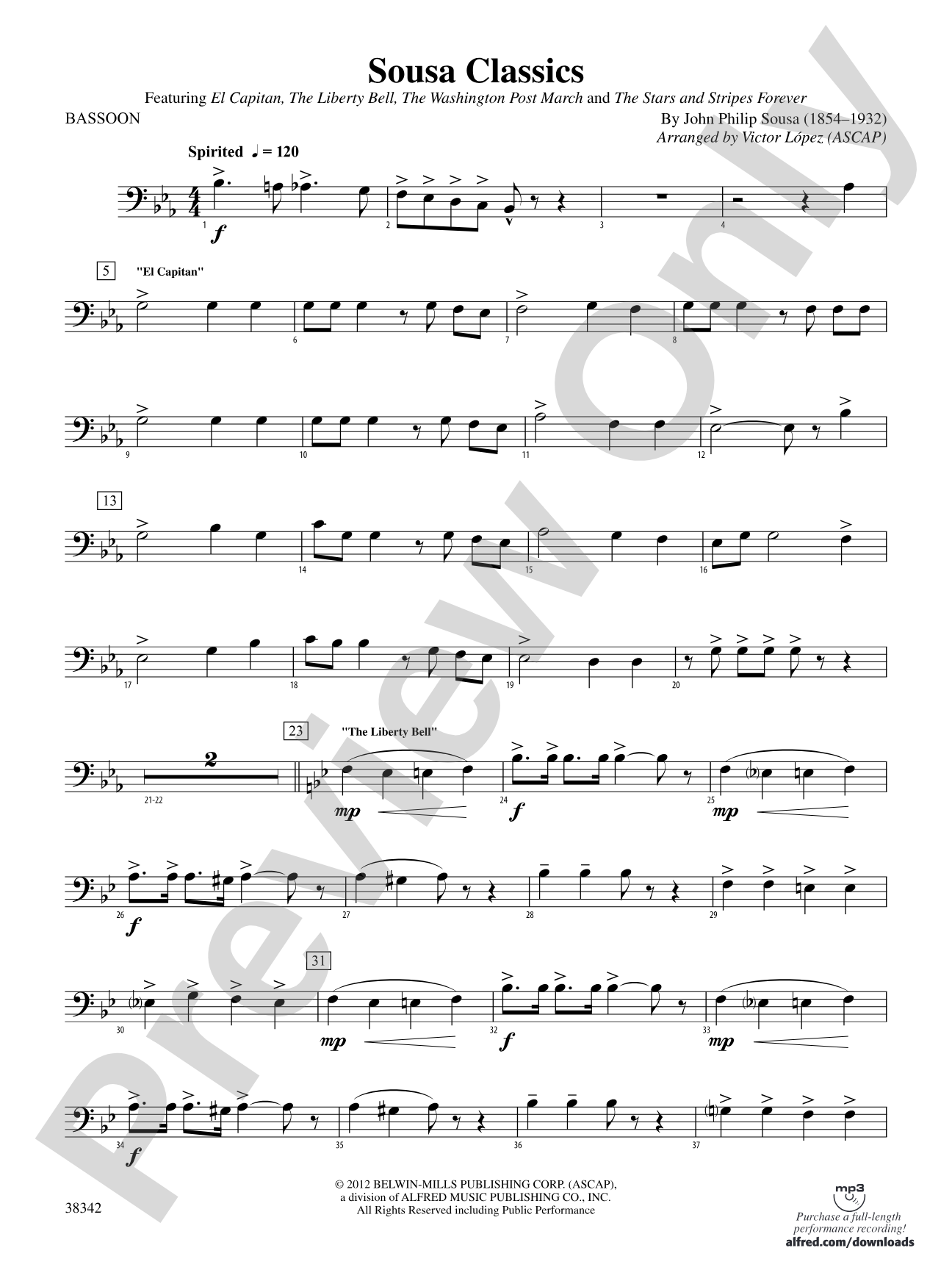 Sousa Classics: Bassoon